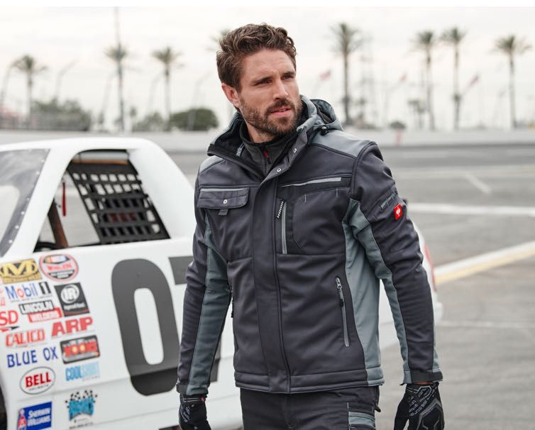 Nowa kurtka robocza Strauss 65187 – rozmiar L – szaro-czarna