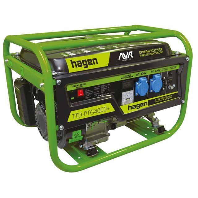 Agregat prądotwórczy 3000 W 230/400 V Avr 6,5 km gw. 3 lata raty 0%