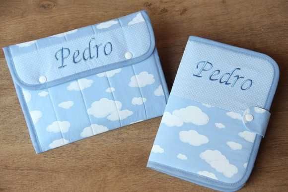 Kit Bebé. Porta Fralda + Porta Documentos