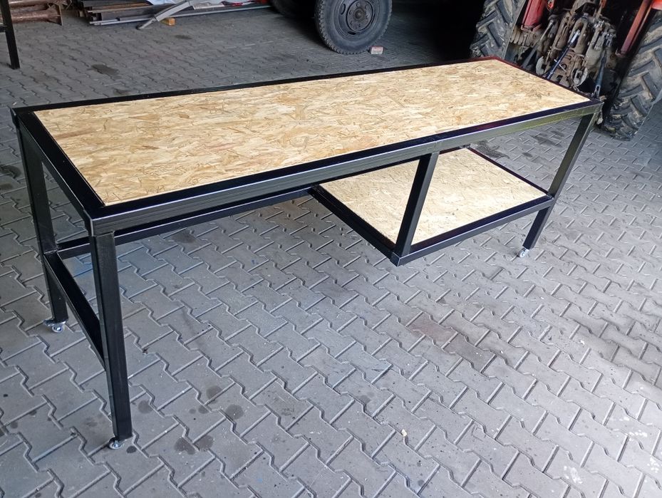 Stół warsztatowy 250x70cm mocny i ciężki
