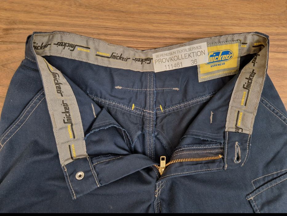 Spodnie Snickers do pasa rozmiar S 36