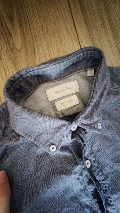 Bawełniana koszula massimo dutti męska S