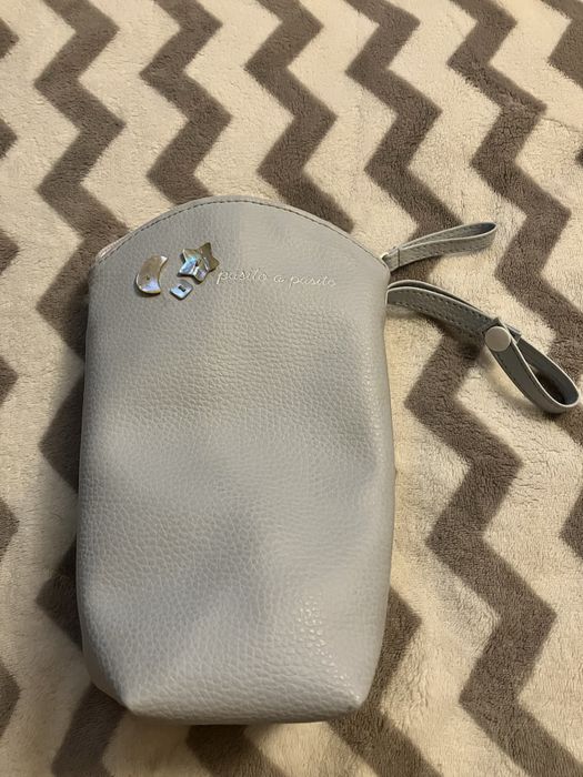 Porta biberon pasito a pasito - azul bebe