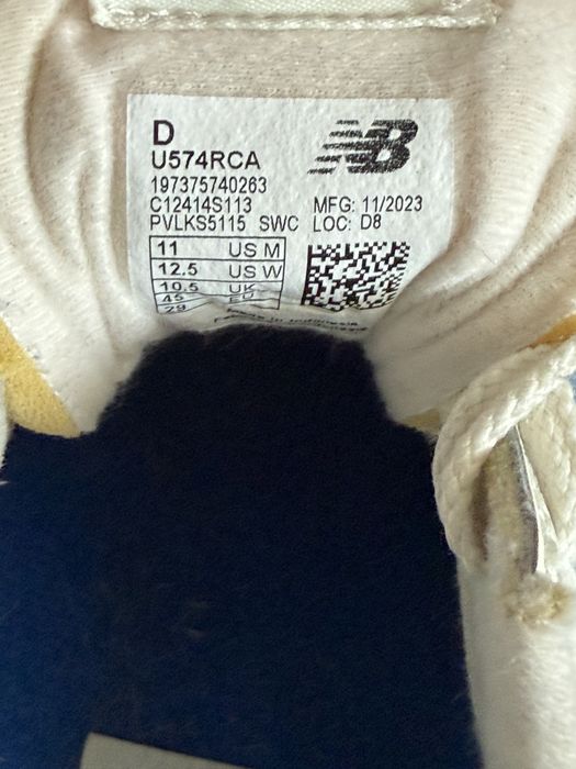 Кросівки чоловічі New Balance 574 45р
