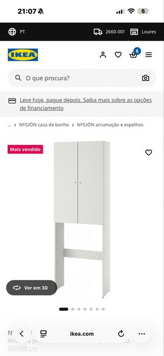 Vendo movel com arrumacao para maquina de lavar roupa