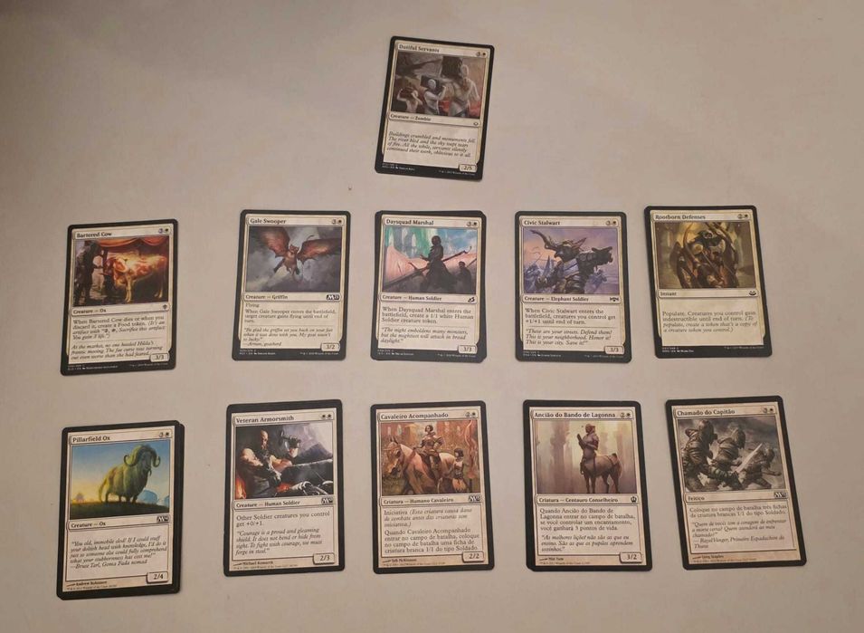 Cartas Magic - Brancas