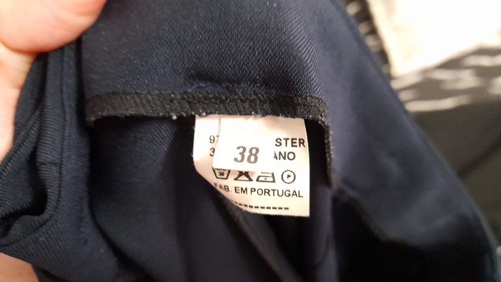 Calças sarja senhora