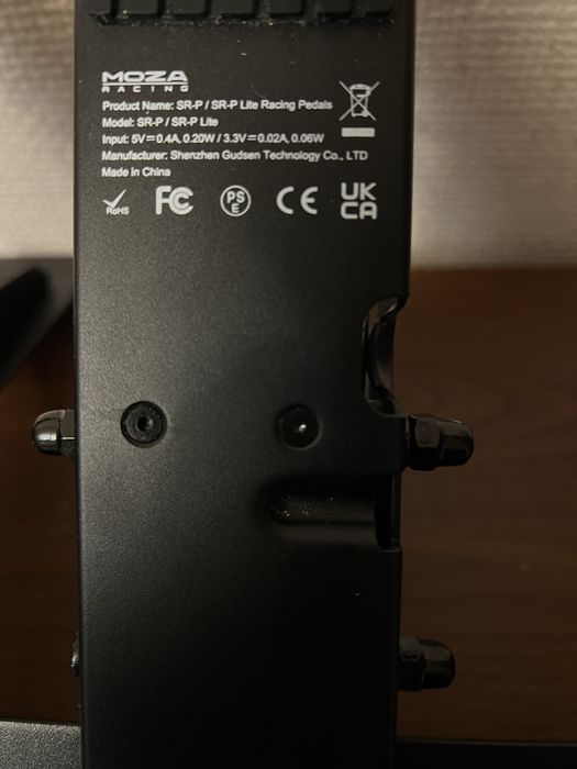 Педали Moza SR-P Lite
