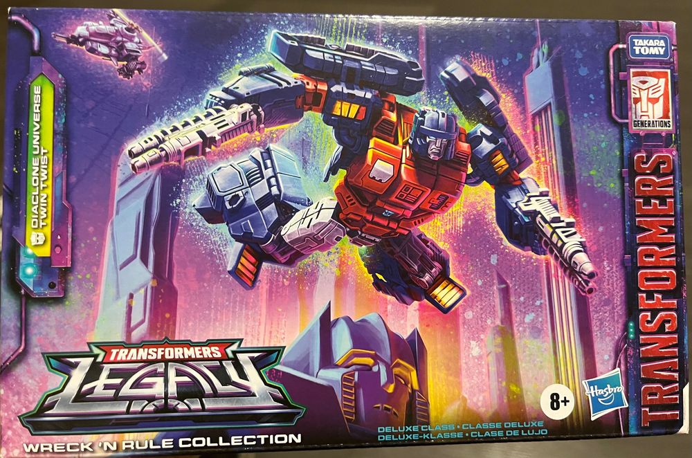 Трансформер Transformers Legacy Twin Twist Diaclone Universe (Wreck 'N Rule)
