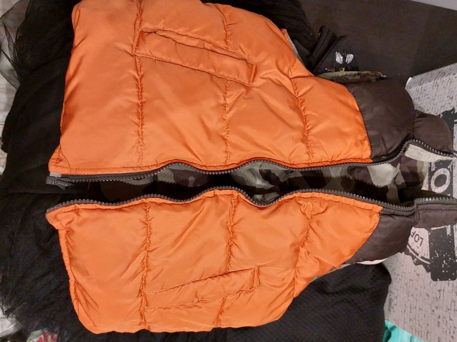 Puchowa kamizelka 110 dwustronna