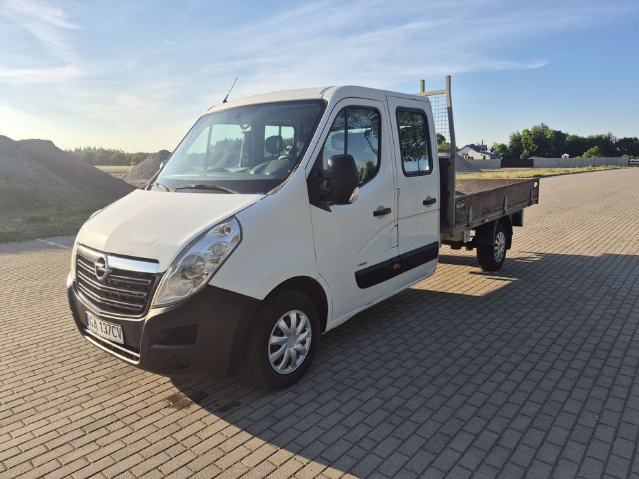 Opel Movano 2.3 125KM DOKA ,dubel kabina, Master