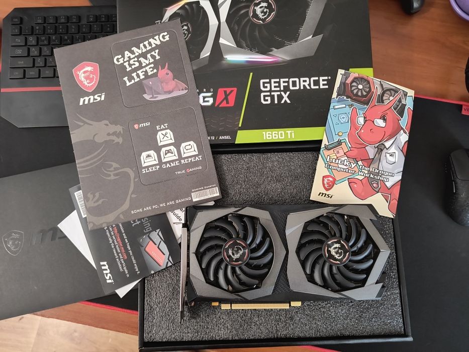 msi geforce gtx 1660 ti gaming x - купити комп'ютери та