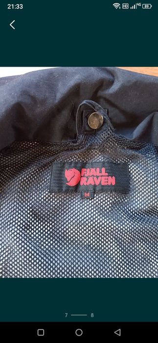 Fjallraven kurtka przeciwdeszczowa L