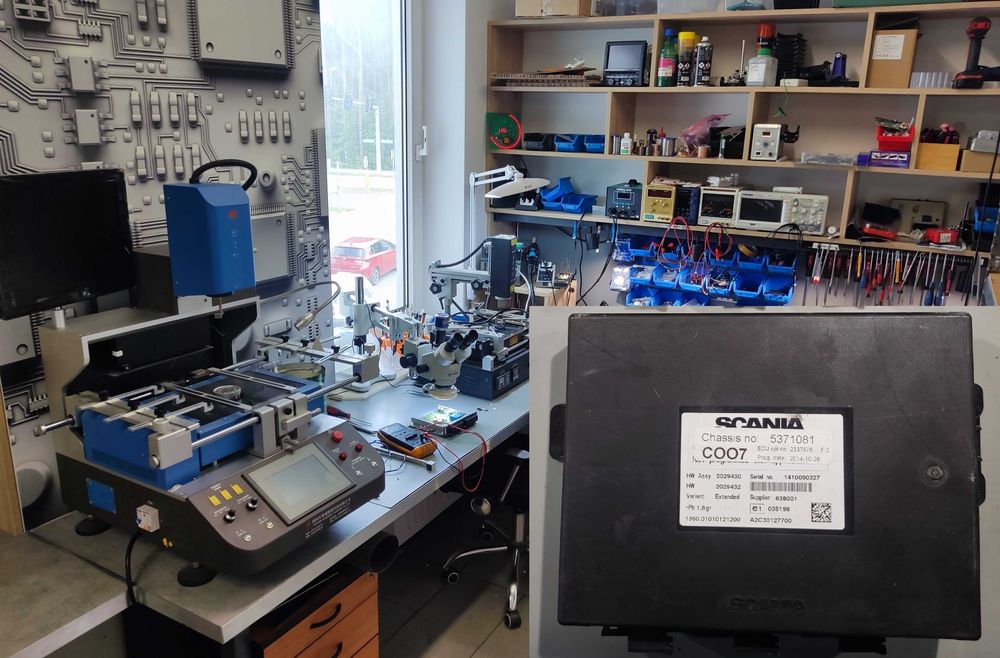 Koordynator sterownik ECU COO7 Scania