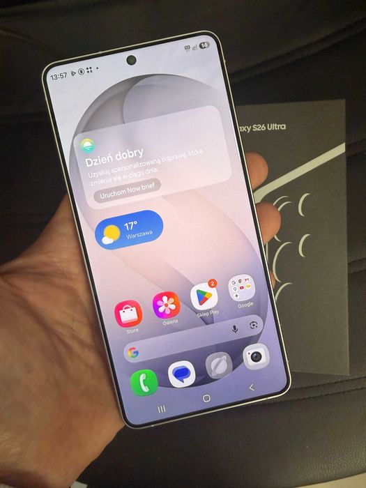 Telefon SAMSUNG Galaxy S26 Ultra 5G 12/512GB Srebrny - JAK NOWY - Ascom ul Klasztorna