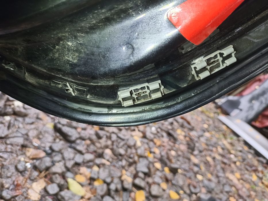 Drzwi prawy tył tylne BMW X5 E53 Lift Black Sapphire 475