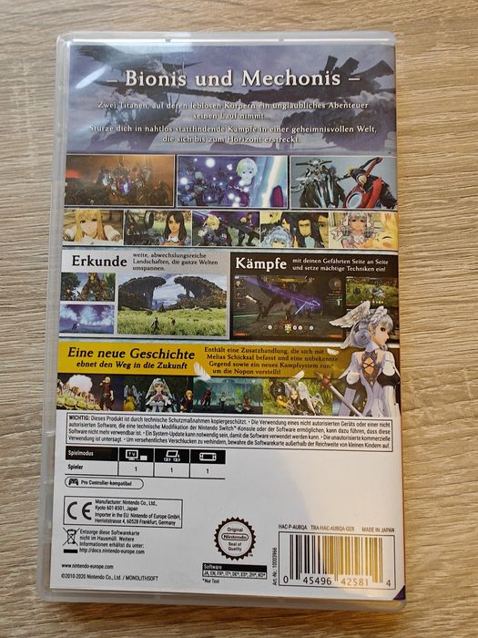 Xenoblade chronicles definitive edition switch