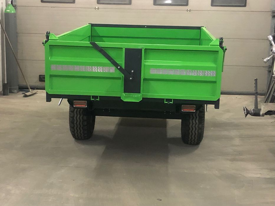 Przyczepa rolnicza jednoosiowa kiper