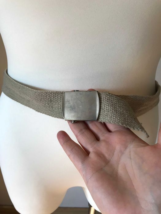 Pasek parciany taktyczny do zaciskania 104 cm jasny
