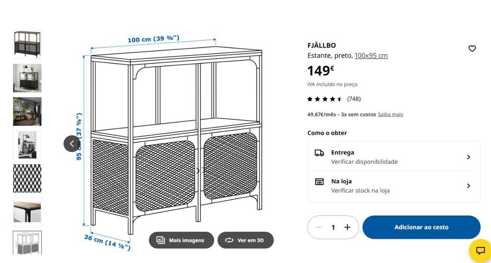 Conjunto de Sala (2 móveis)