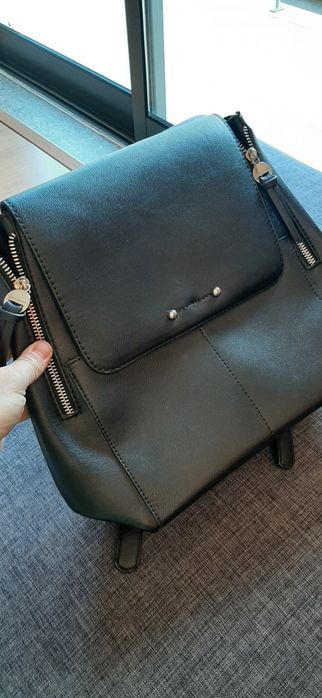 Stradivarius Black Backpack64751417370627120