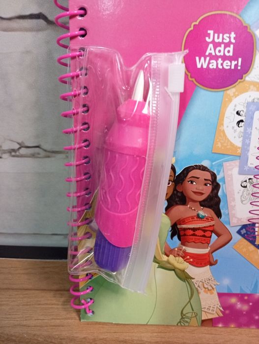 Kolorowanka wodna Princess z długopisem do napełnienia wody