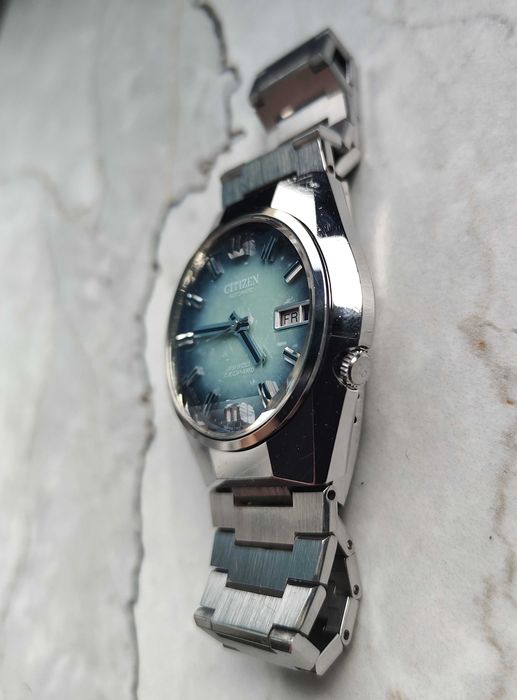Citizen Leopard 7720 Hi Beat 28800 Automat Zegarek 70 lata Vintage