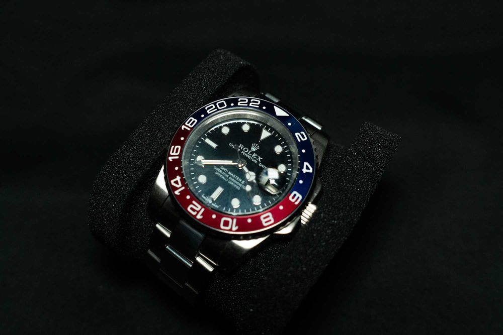 GMT-Master II Pepsi - Automático | Azul/Vermelho