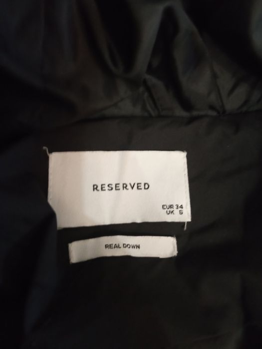 Пальто пуховик Reserved 34 розмір XS