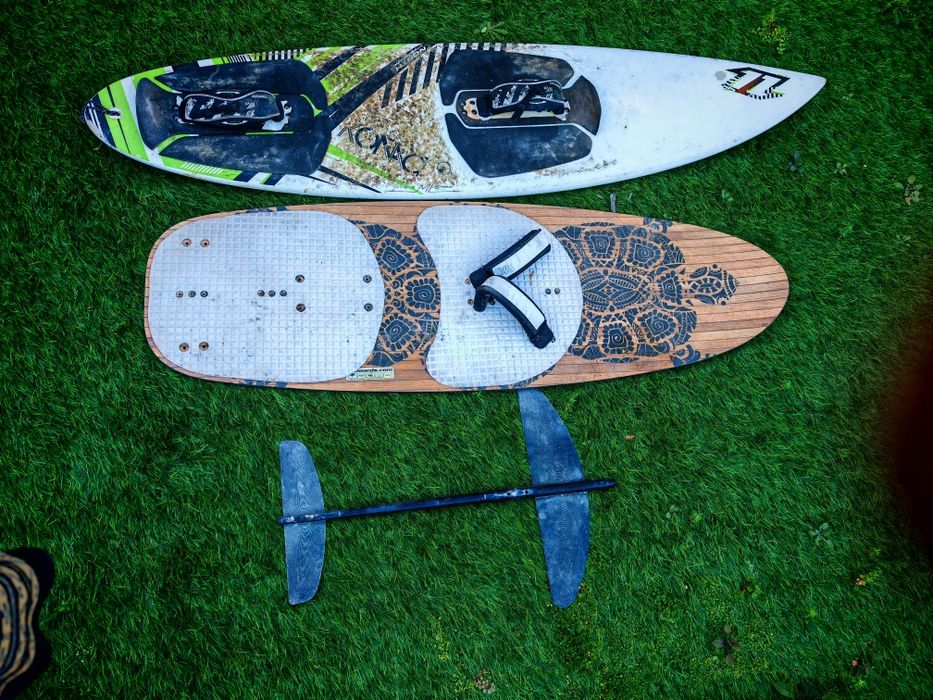 Pranchas kite e hydrofoil