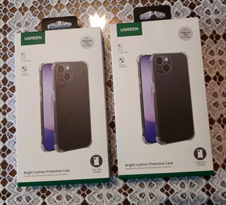 Ugreen Etui przezroczyste do iPhone 15 plus