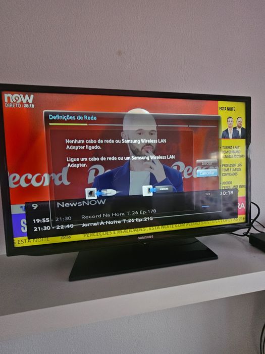 Samsung Smart TV LED 32" Full HD – UE32EH5300W com comando