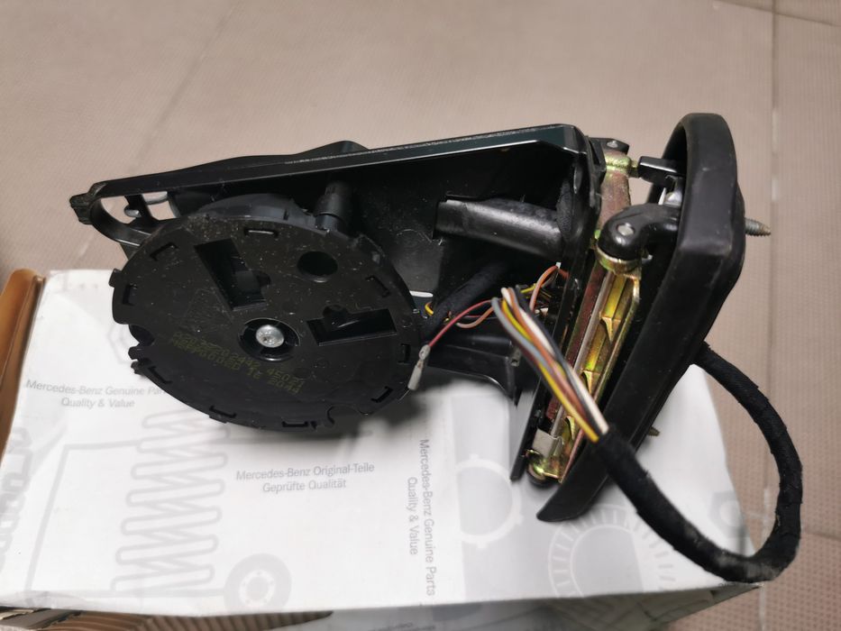 Retrovisor Esq w203 corpo sem rebatimento