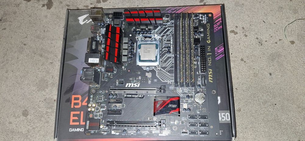 Zestaw I5 6500 MSI B150M NIGHT ELF  DDR4 12GB