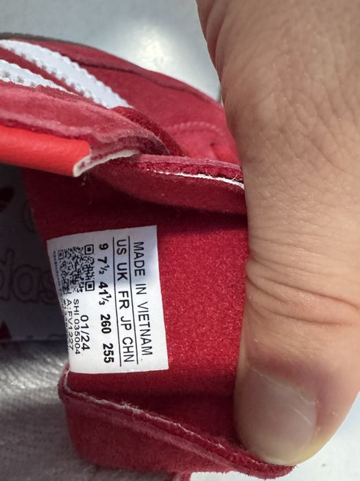 Кросівки червоні Adidas. 26 см устілка.