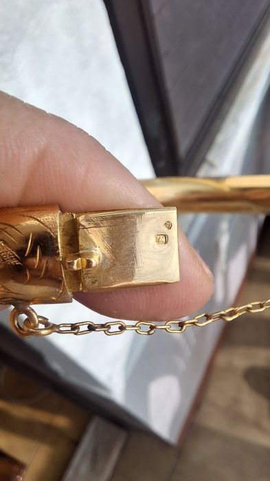 Pulseira em Ouro Português 19,2K – 22 g – 2.600 €