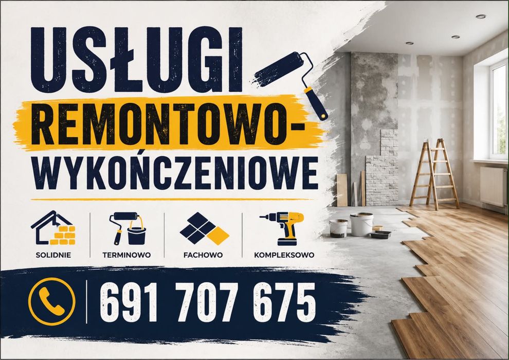 Uslugi remonowo-wykonczeniowe