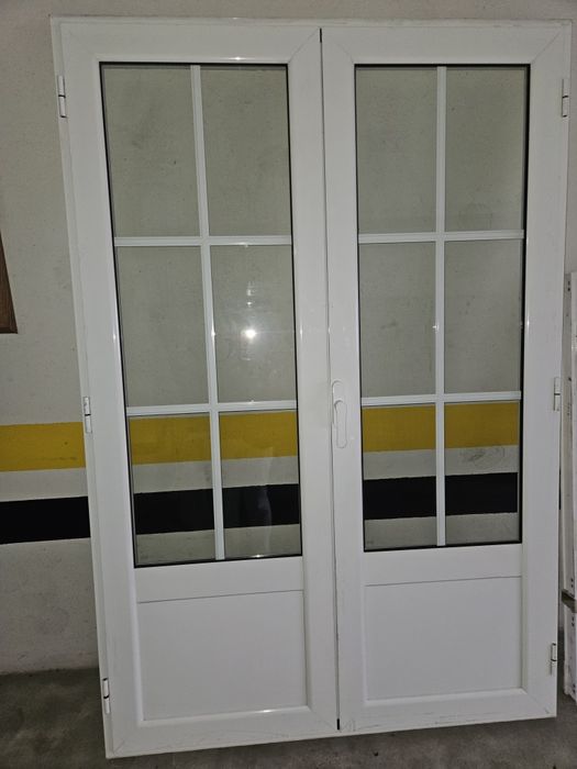 Porta/janela alumínio com vidro duplo