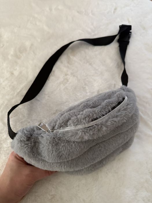 Futrzana torebka nerka Home&You nieużywana