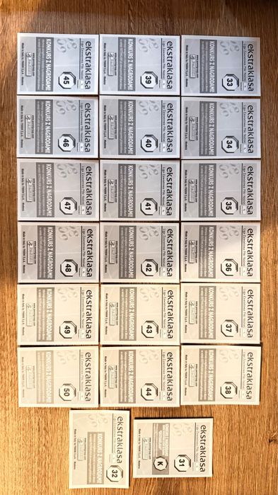 Ekstraklasa 08/09 naklejki do wyklejania PANINI Cracovia Kraków