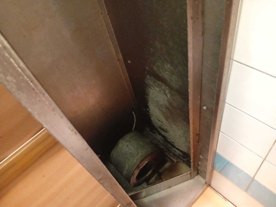 Hotte em inox embom estado