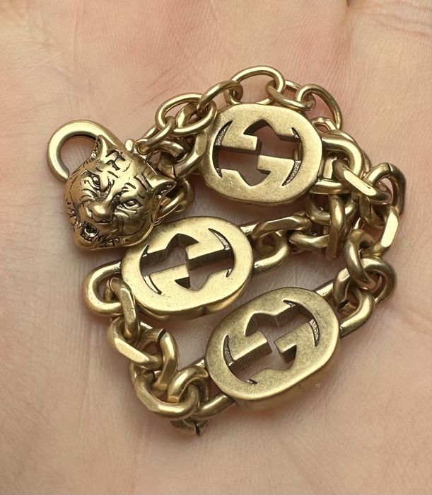 Bransoletka Gucci złota