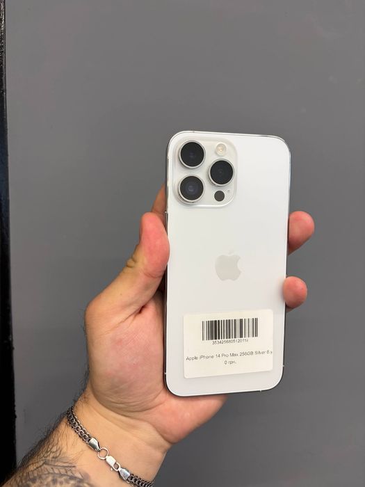 Apple iPhone 14 Pro Max Айфон 14 Про Макс 256GB Silver Батарея 100%