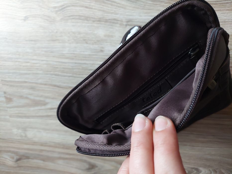 Nowa męska skórzana torba na ramię