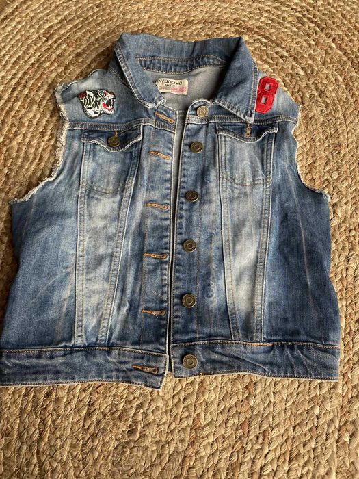 Kamizelka Jeansowa Terranova