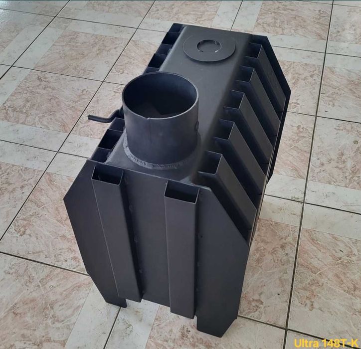 ВІД ЗАВОДА! 148м3! КОТЛОВА СТАЛЬ! Піч Булер'ян Булерьян Буржуйка Печь