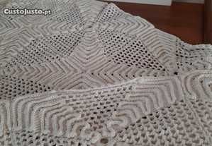 14 Quadrados de renda feita á mão 21x21 cm #