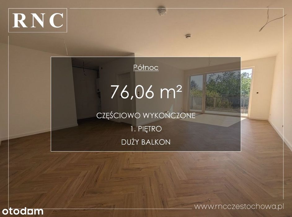Stan deweloperski podwyższony | 2 miejsca parkingowe | Strych | 76 m²