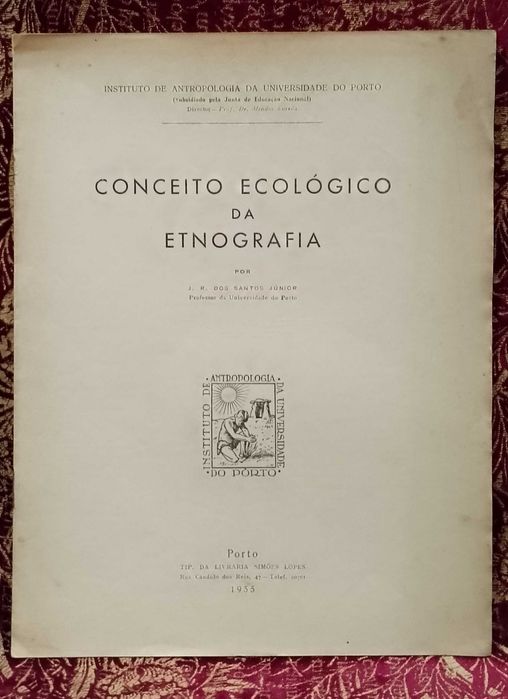 Conceito Ecológico da Etnografia 1955 J. R. dos Santos Júnior