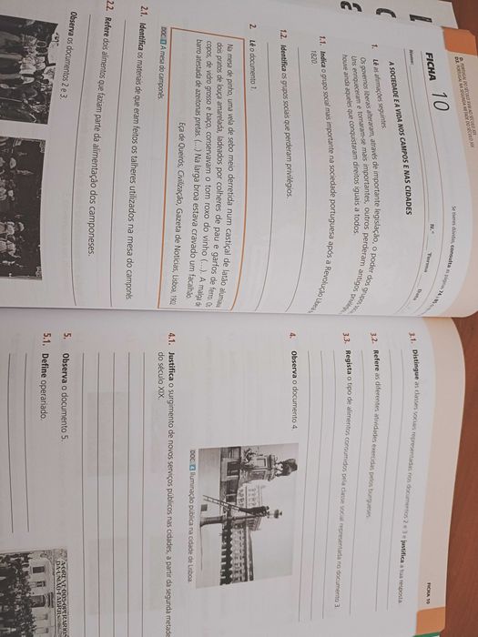Caderno de actividades de História e Geografia 6ºano